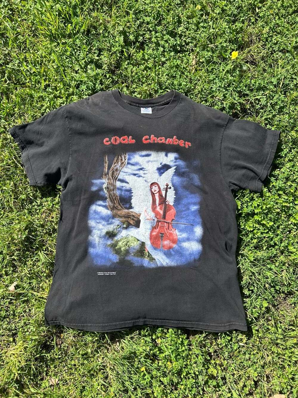 Vintage 1999 Coal Chamber Chamber Music Band T-Shirt Delta Large